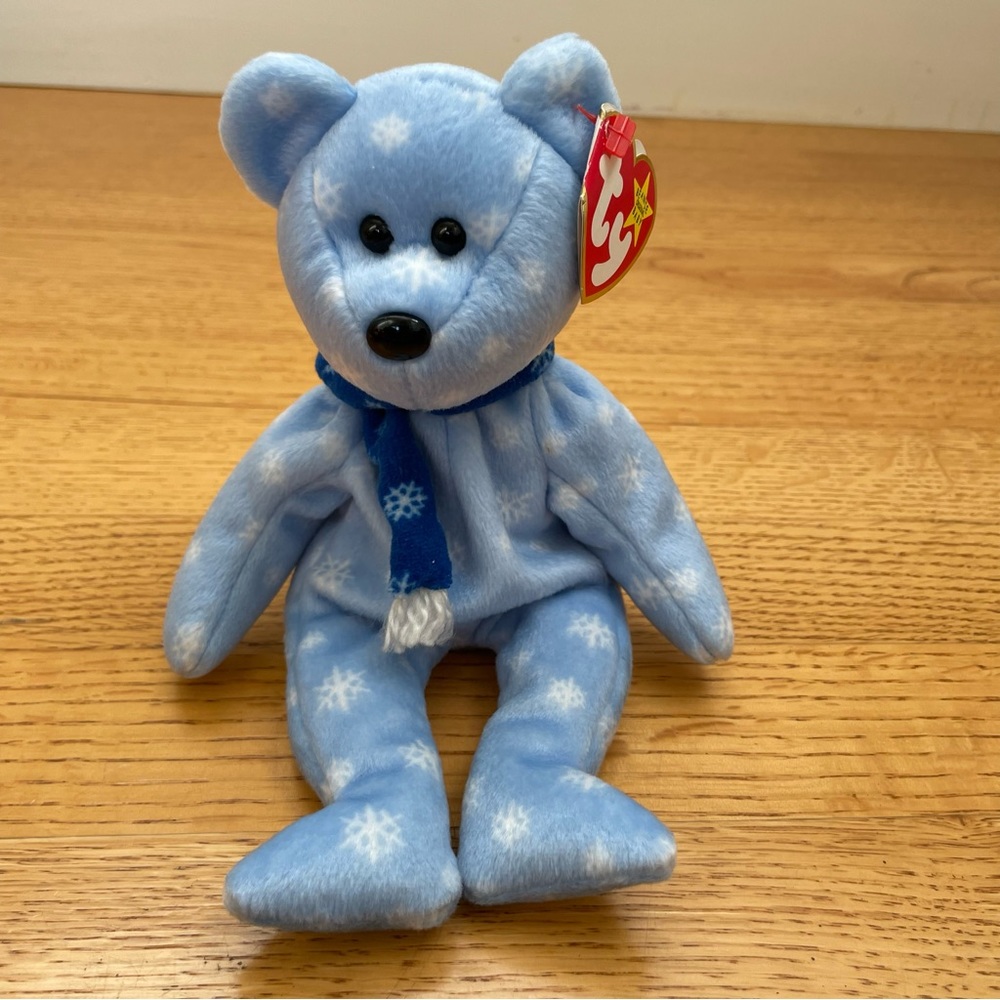 Ty 1999 Holiday Bear Beanie Baby